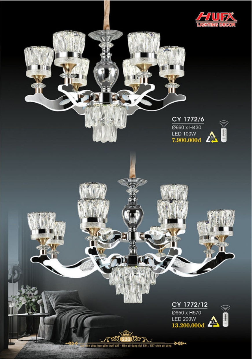 Bảng giá đèn trang trí HUFA